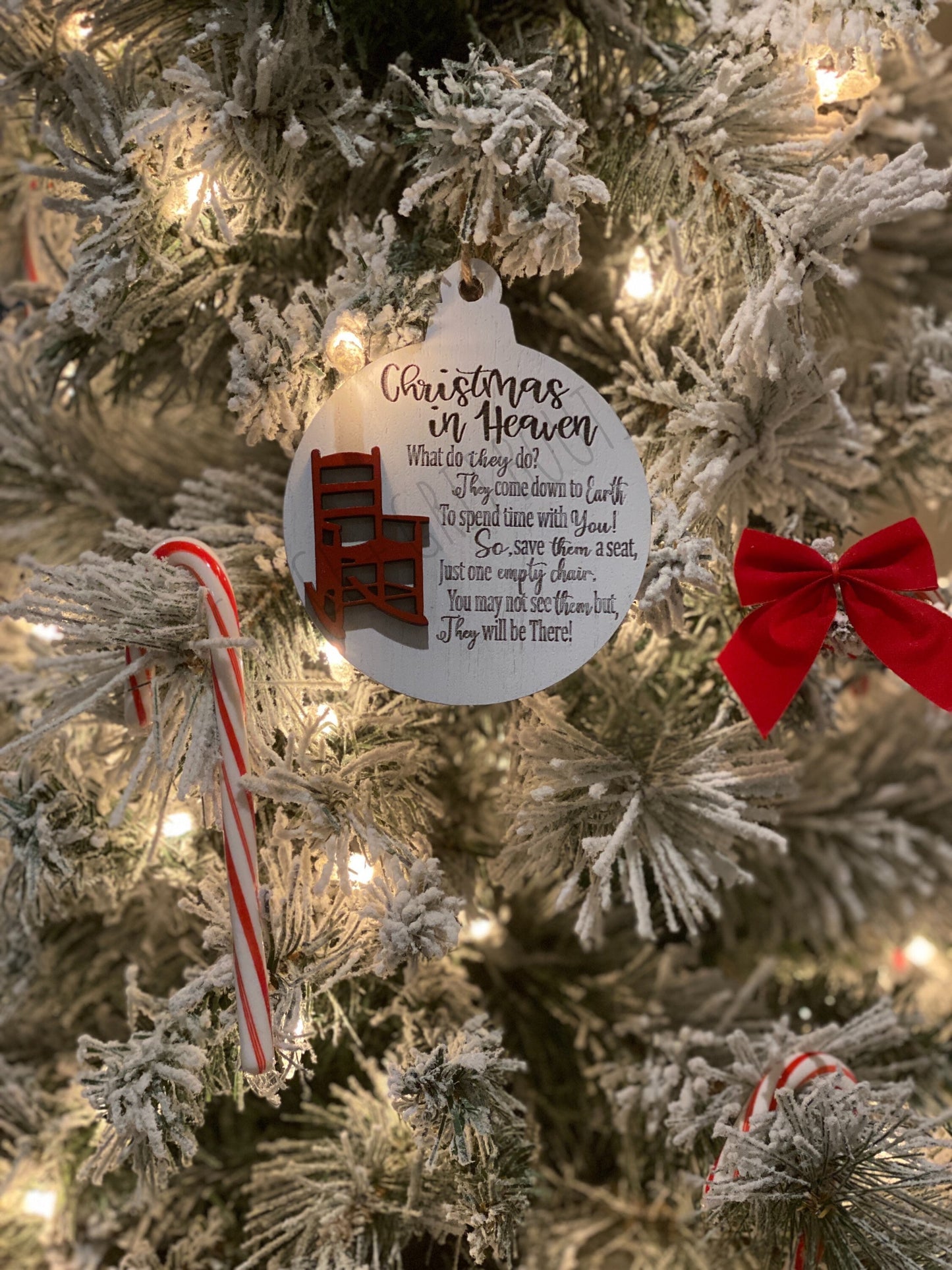 Christmas in Heaven tree ornament FREE SHIPPING