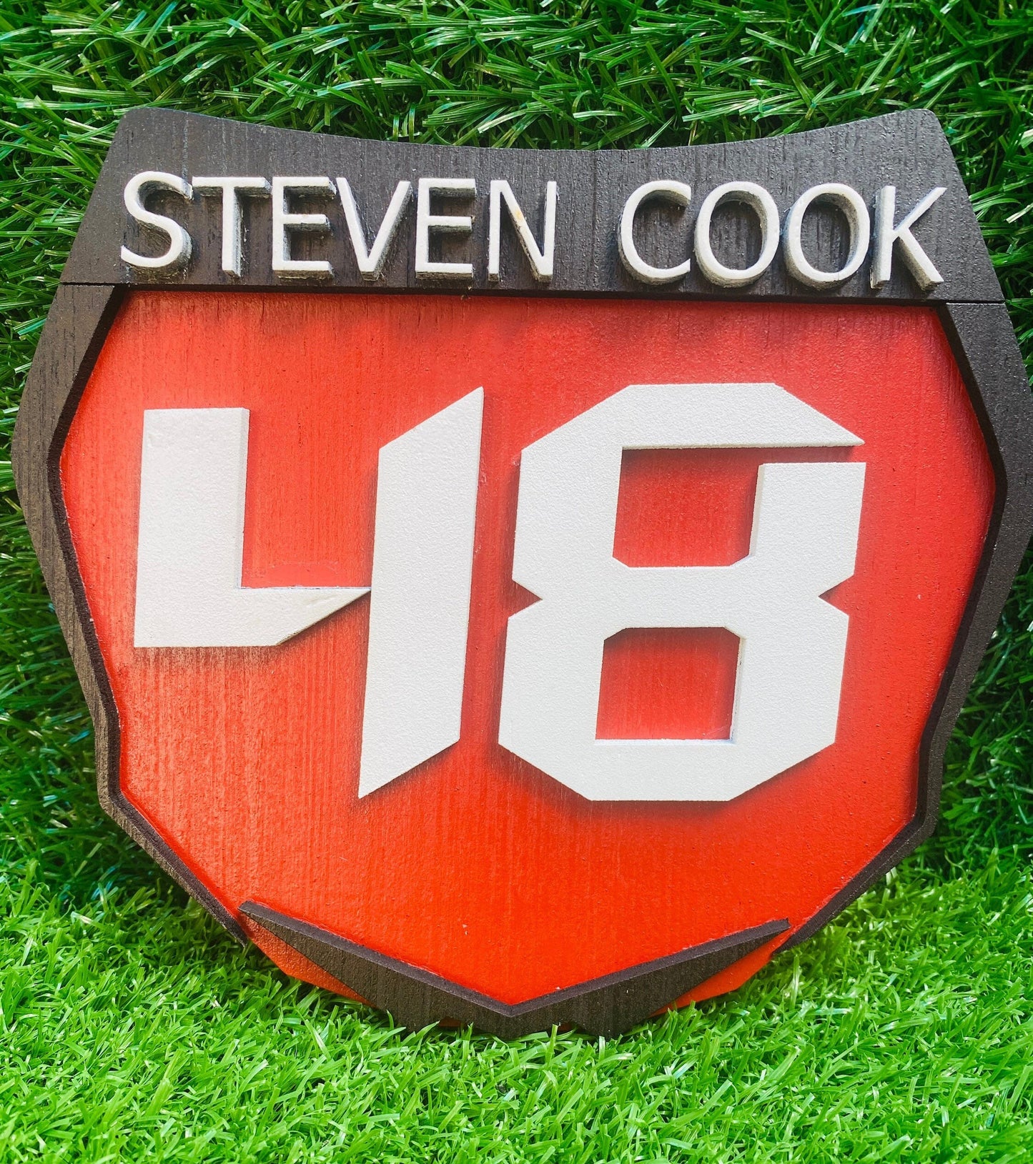 Wooden plaque race plates for home decor!! Motocross, BMX, ATV customized