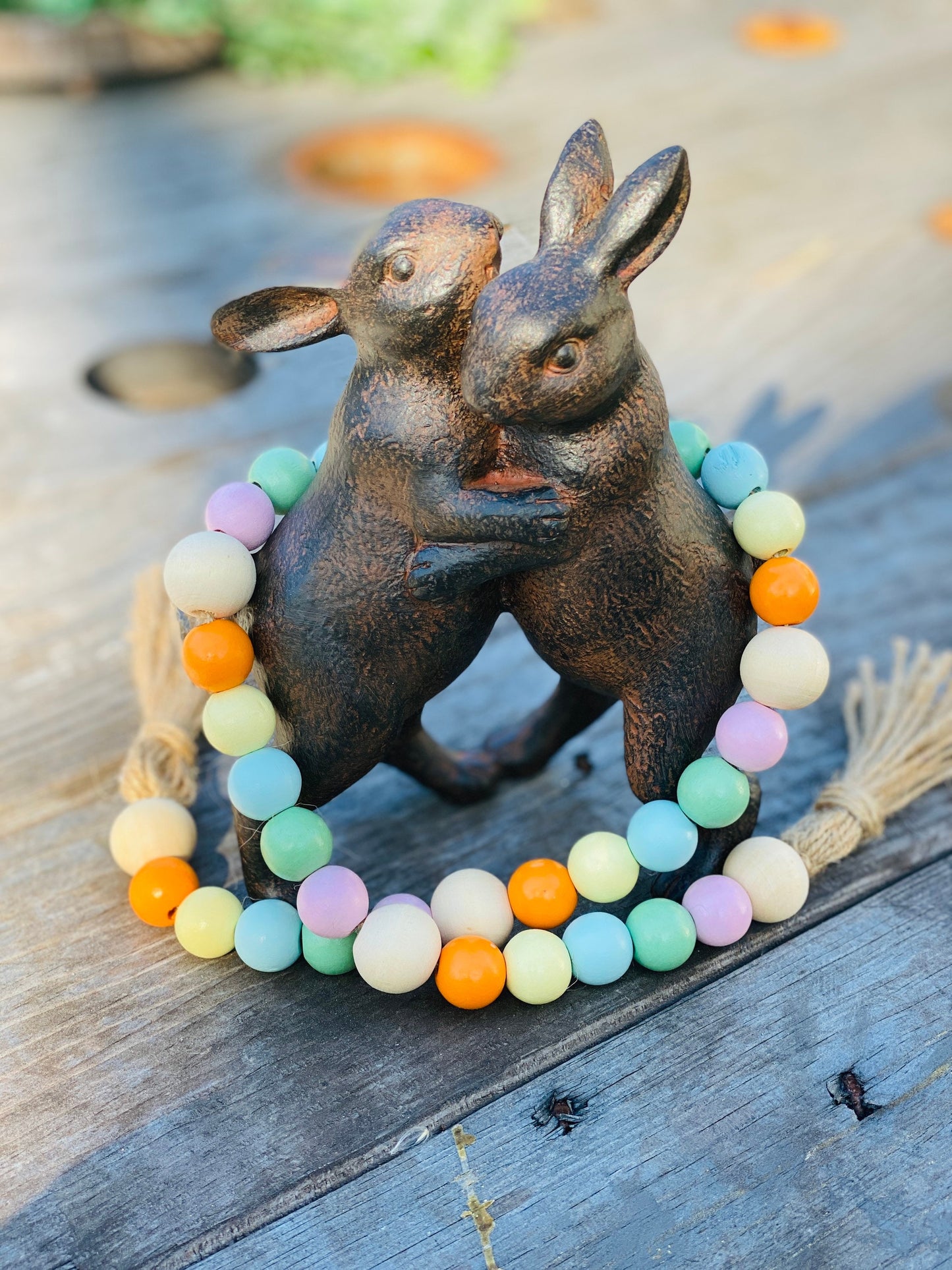 Easter bunny tier tray decor, tier tray set, Rae dunn decor,mini signs,tier tray signs,bite me, cottontail candy co, rabbit, chocolate bunny