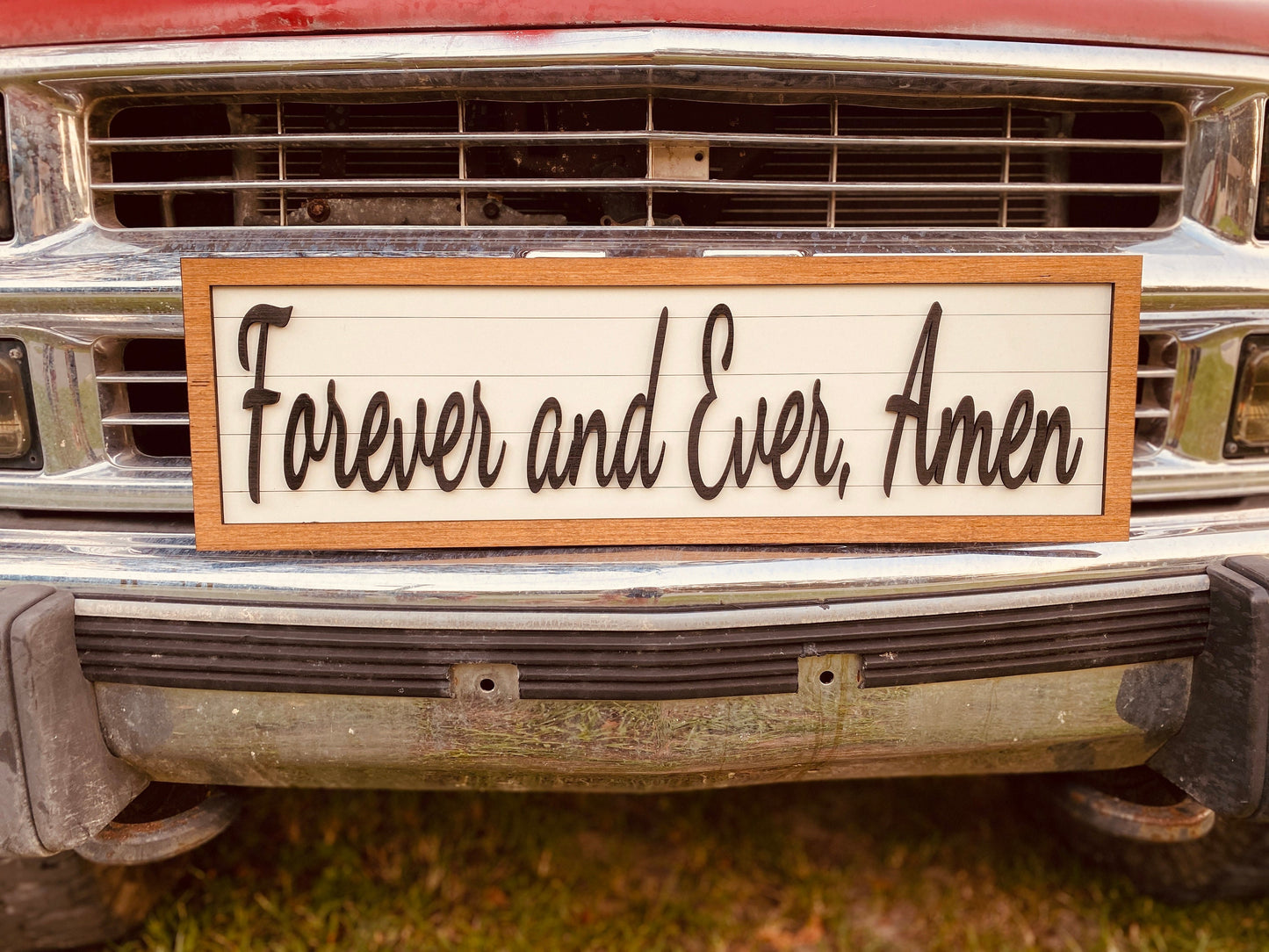 home decor, love you, forever and ever, western, country decor, farmhouse, wall hanging, country house, rustic, amen, lyric sign, love sign