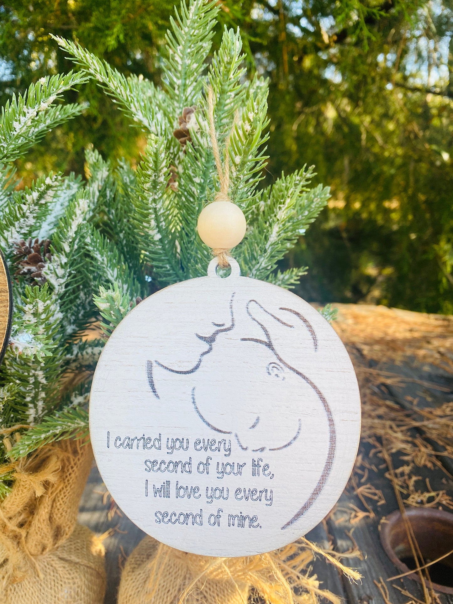 2 DAY shipping, babies we’ve carried, babies in heaven, mother, infant loss, memorial ornament, remembrance ornament