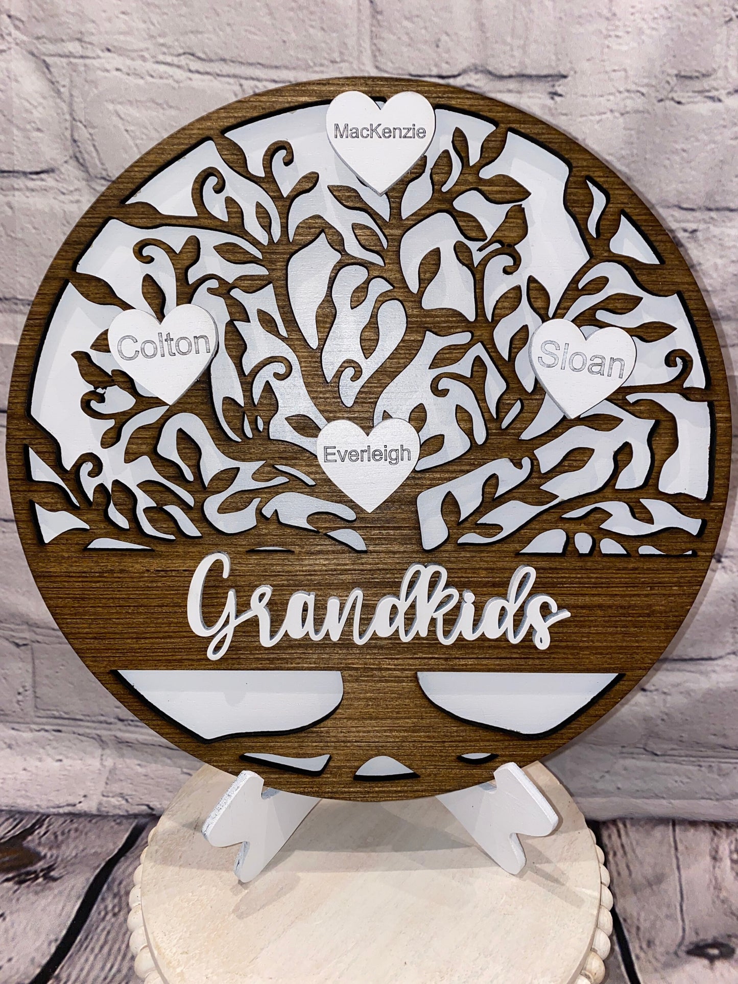 Our Family Tree with names… fully customizable home decor family gift