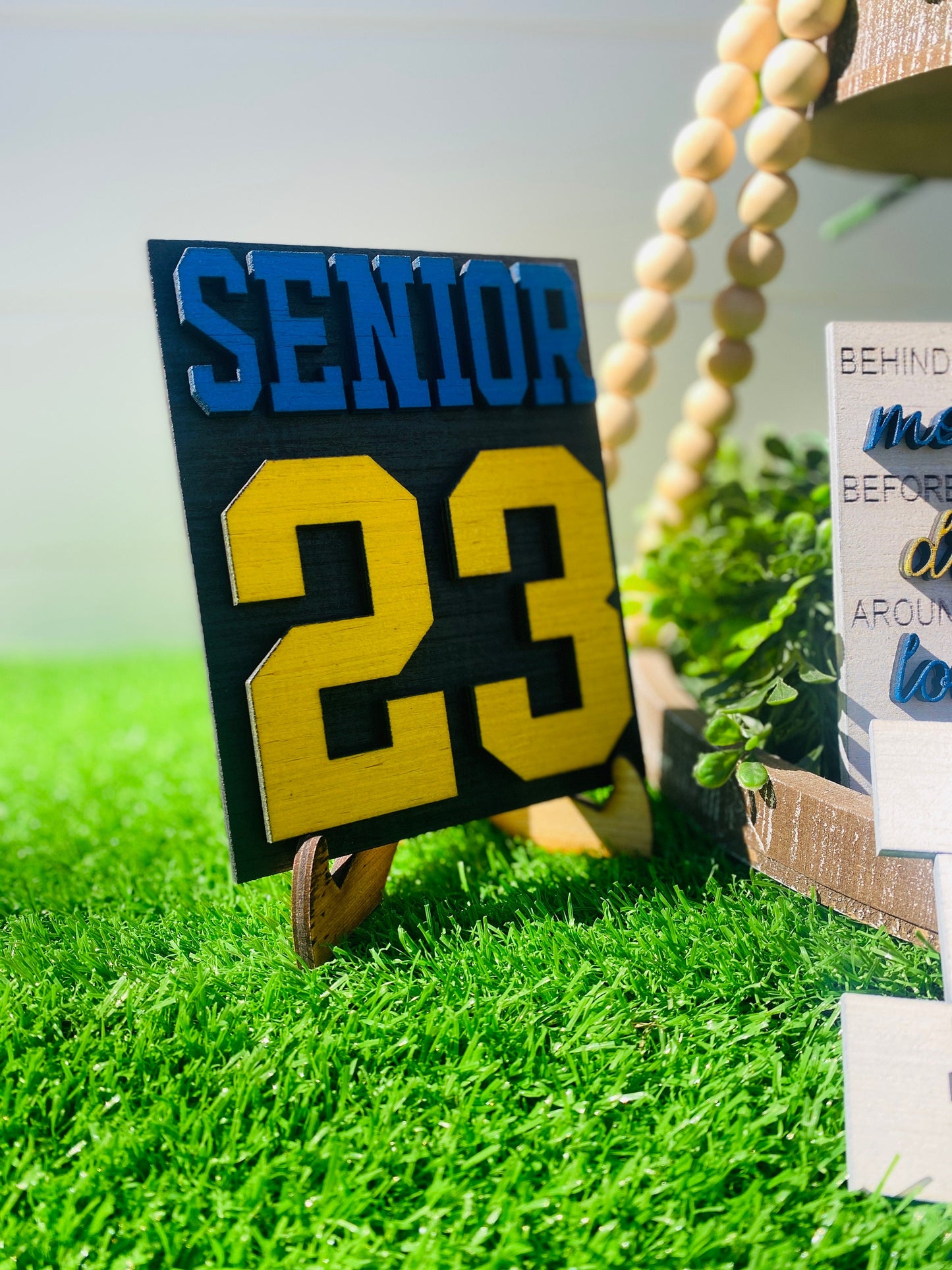 Graduation / Senior 2025 / Tier Tray decor / class of 2025 / home decor / #done / college /high school / tassel was worth the hassle seniors