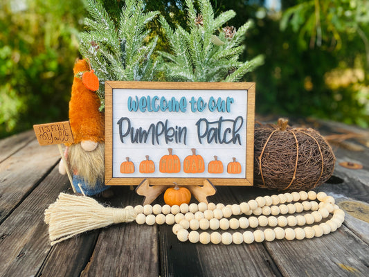 Personalized gifts - personalized Halloween sign - our Pumpkin patch - pumpkin patch sign - wall decor - home decor - Fall decor
