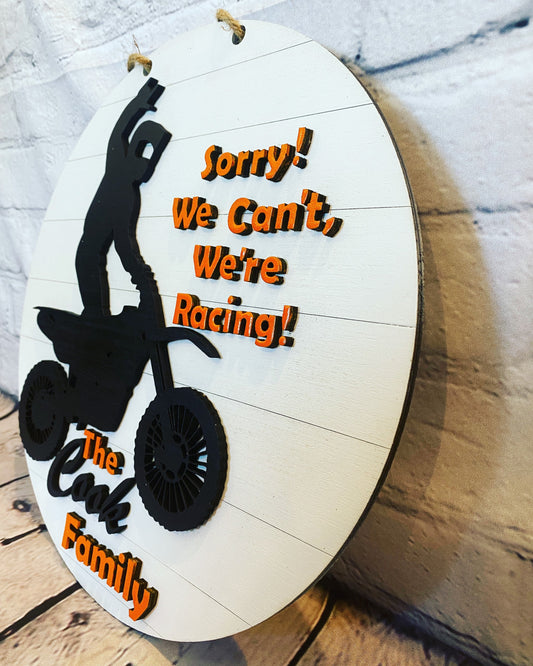 Sorry we can’t, we’re racing! Dirtbikes, racing, MX