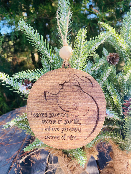 2 DAY shipping, babies we’ve carried, babies in heaven, mother, infant loss, memorial ornament, remembrance ornament