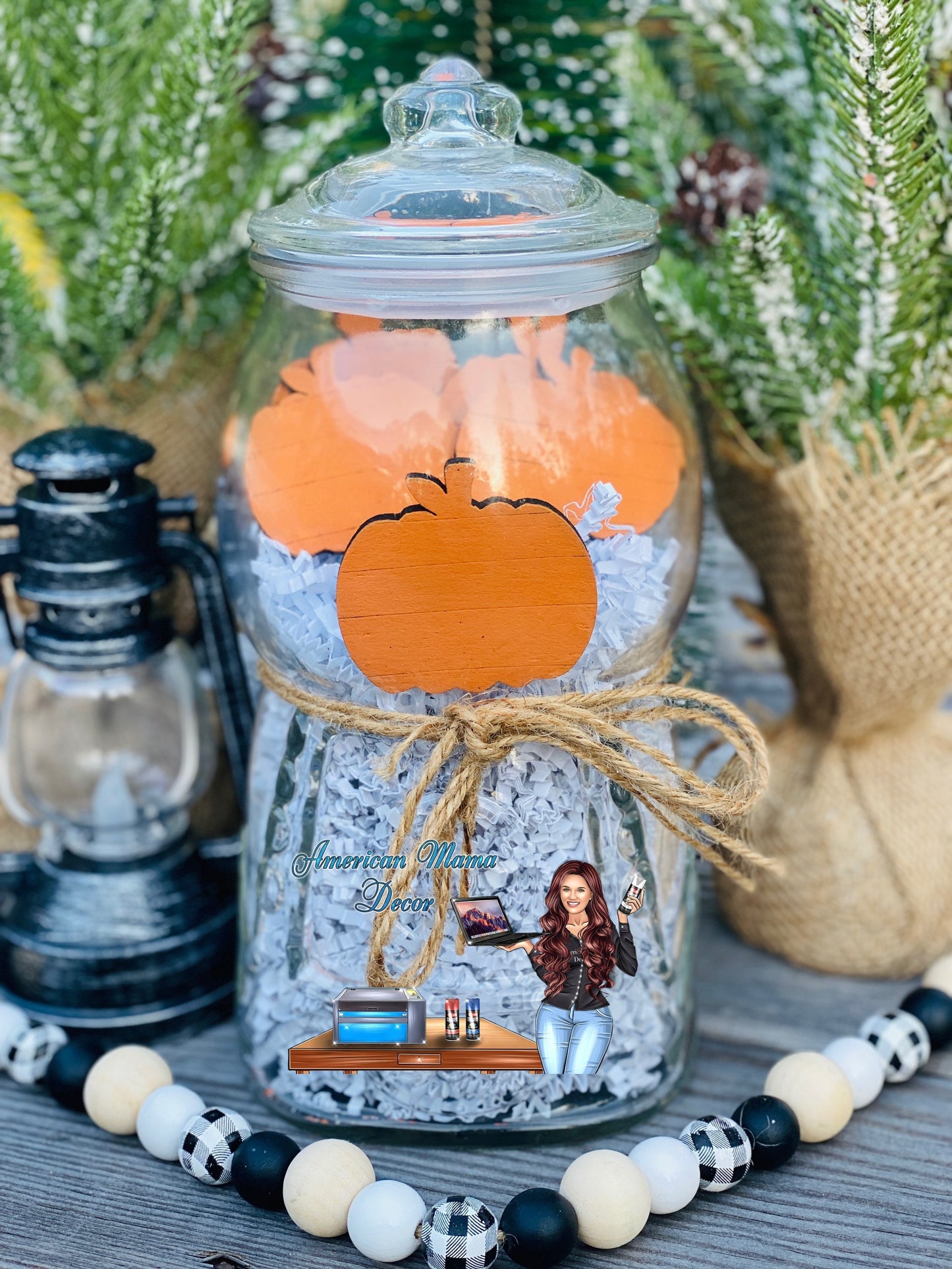 Pumpkins Gumball machine filler, wooden pumpkin cutouts, tiered tray decor, shelf sitter, farmhouse decoration, table decor, Rae dunn decor