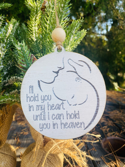 2 DAY shipping, babies we’ve carried, babies in heaven, mother, infant loss, memorial ornament, remembrance ornament