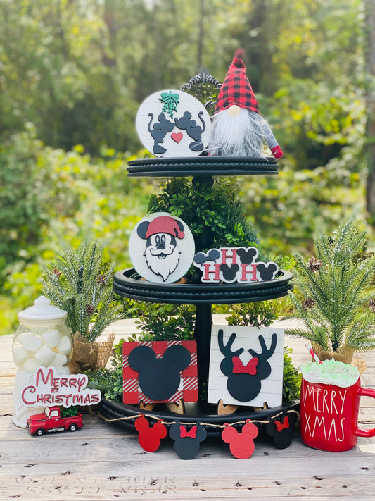 Christmas decor, tier tray decor, home decor,Rae dunn decor, Main Street, merry Christmas, happy holidays, xmas, stocking stuffer, farmhouse