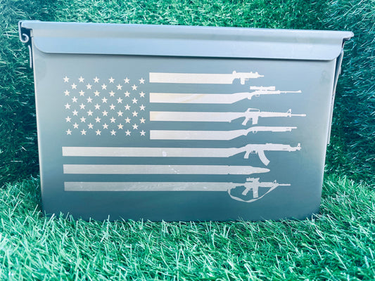 Custom military field box for fishing, hunting and other gear, Perfect Father’s Day gift