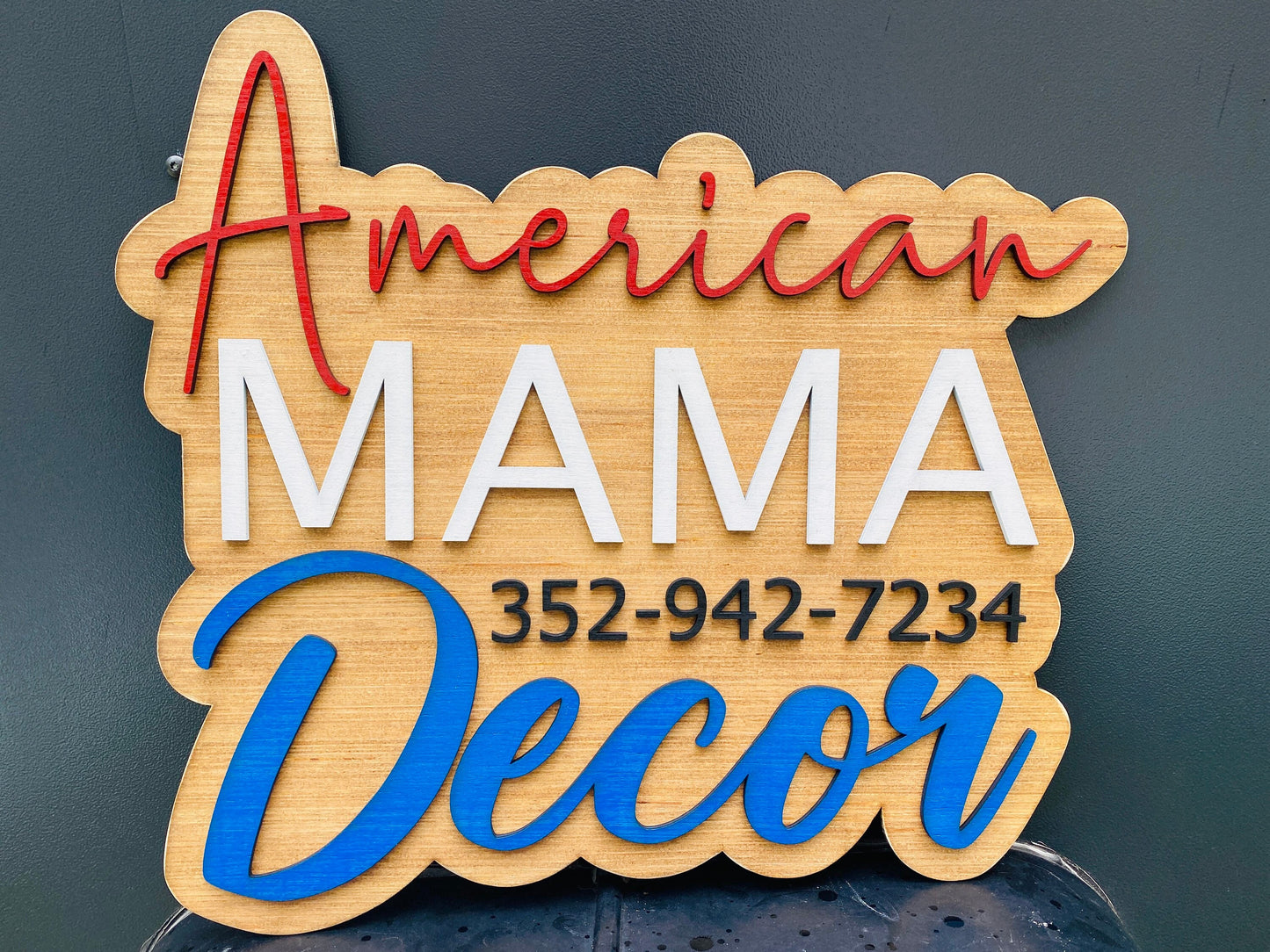 Nursery name sign / wall decor / business name signs / nursery wall / custom sign / wall sign / wall hanging / home decor / business decor