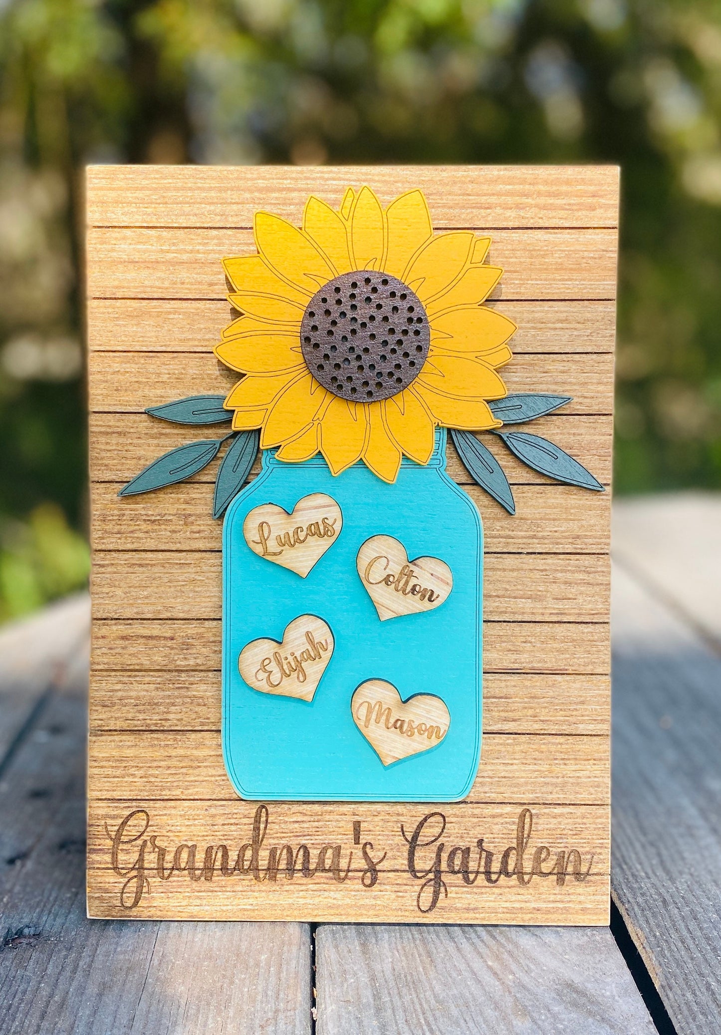 Grandmas garden sign, gift for grandma, grandparents day, gift for mom, gift for aunt, Mother’s Day gift, farmhouse, grandmothers,home decor