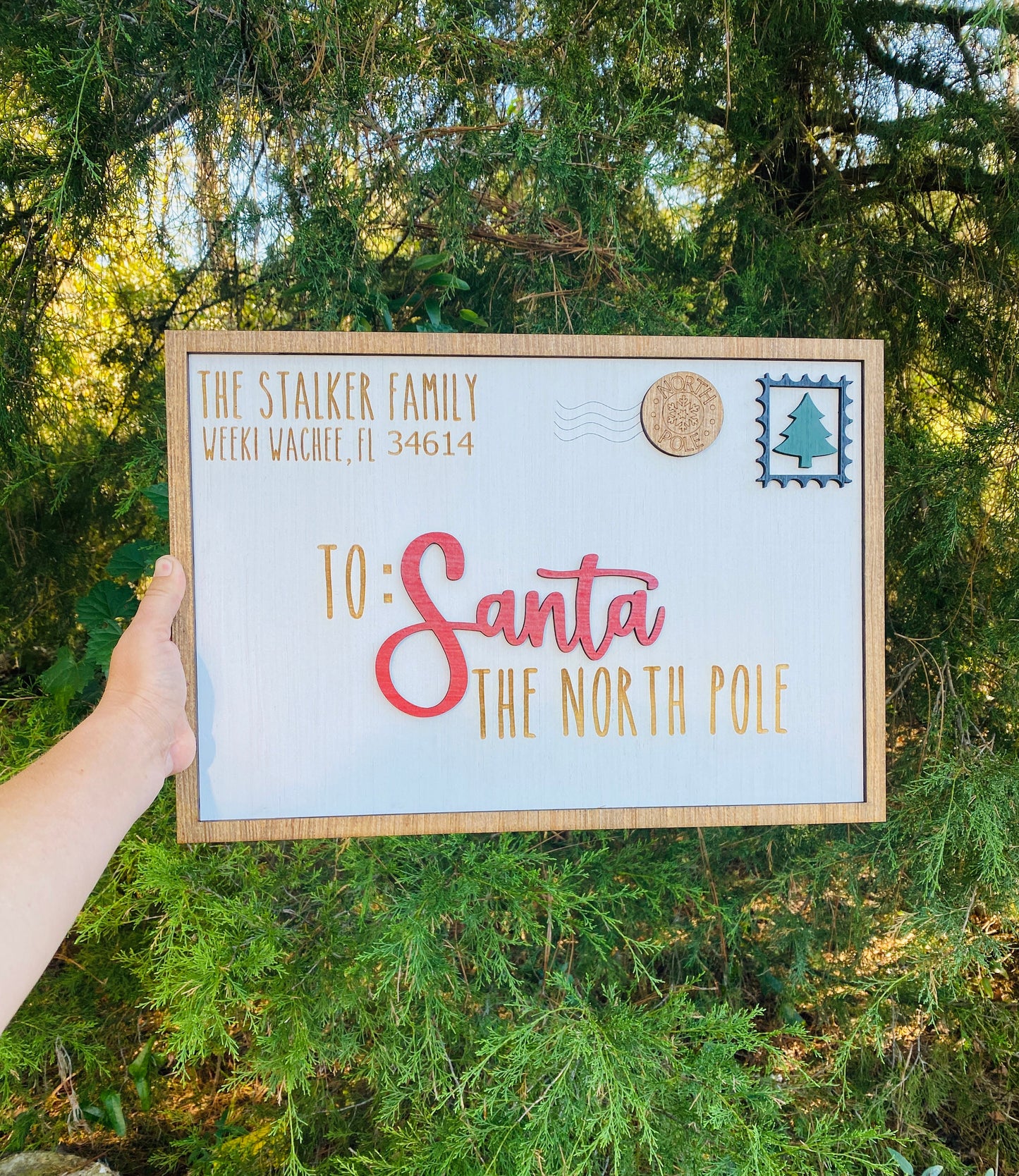Personalized gifts - personalized Christmas sign - dear Santa sign - Christmas family sign - wall decor - home decor - Christmas decor
