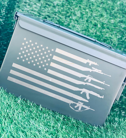 Custom military field box for fishing, hunting and other gear, Perfect Father’s Day gift