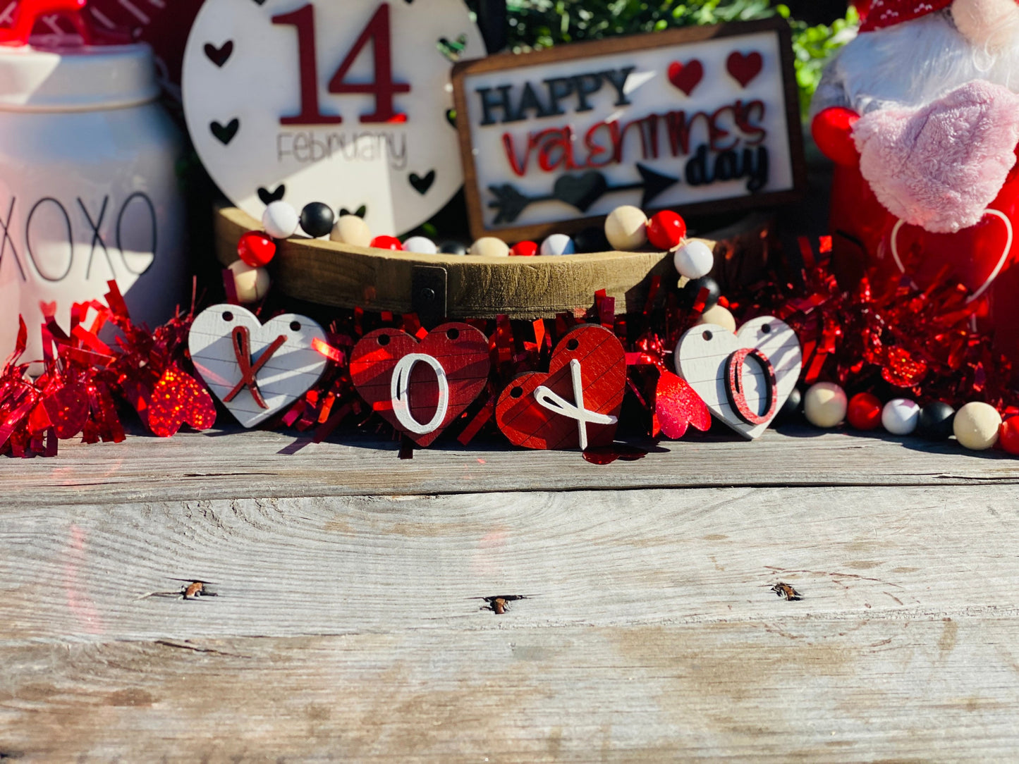 Valentines tier tray, home decor, tier tray set, sweetheart, love shack, Cupid, valentine, be mine, Rae dunn decor, love potion, xoxo