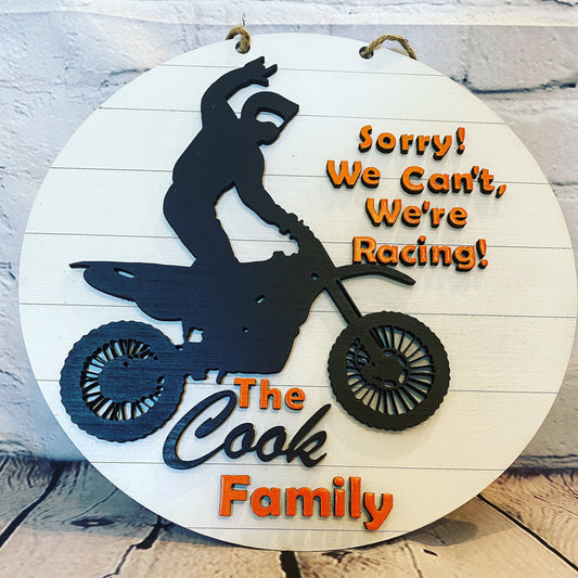 Sorry we can’t, we’re racing! Dirtbikes, racing, MX